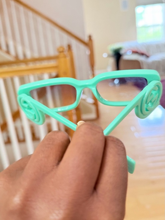 Mint Green Rectangular Sunglasses main image 10